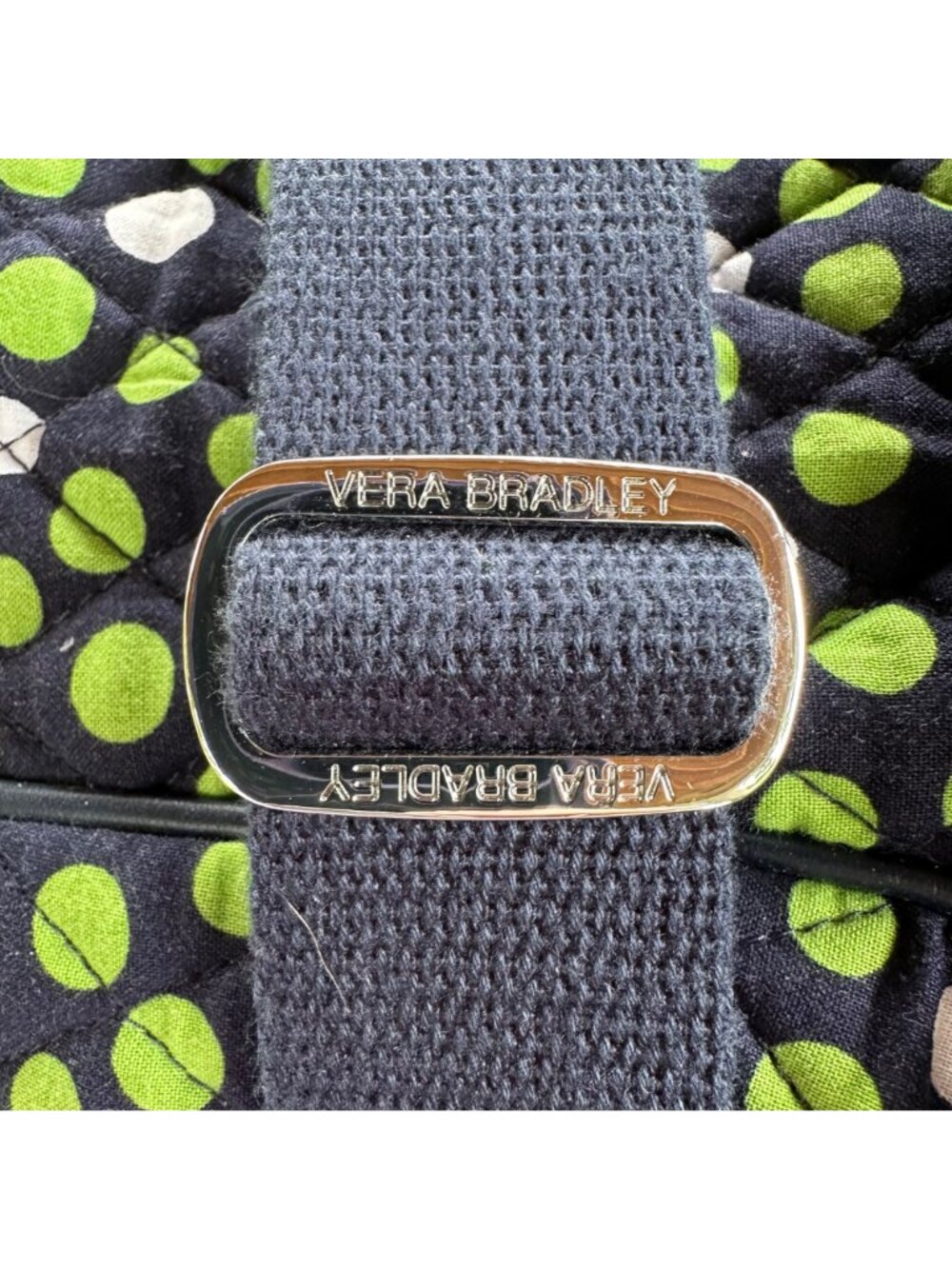 Vera Bradley Quilted Carryall Travel Bag in the "Lucky Dots" Limited Edition - Picture 16 of 16